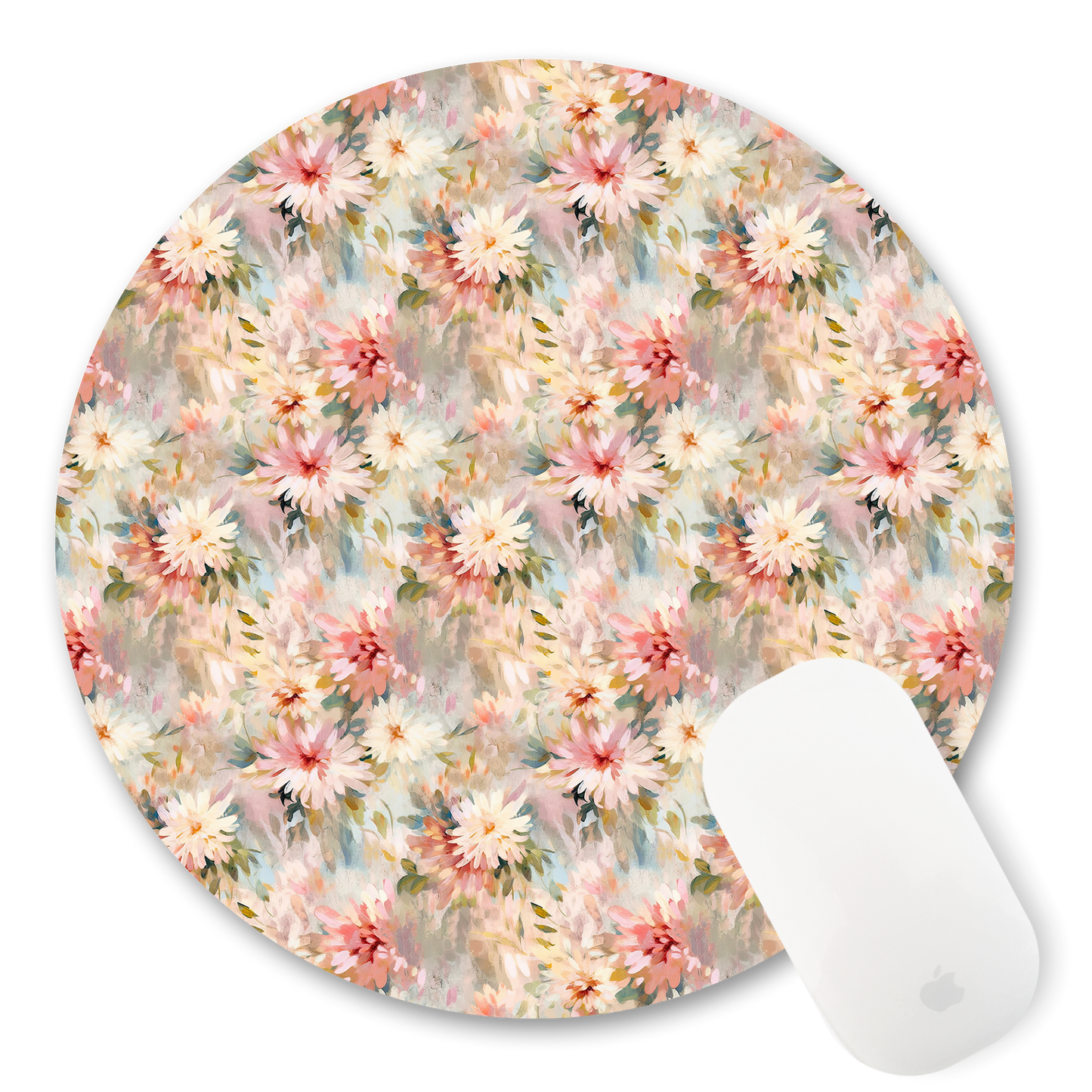 Delicate Blooms Mouse Pad