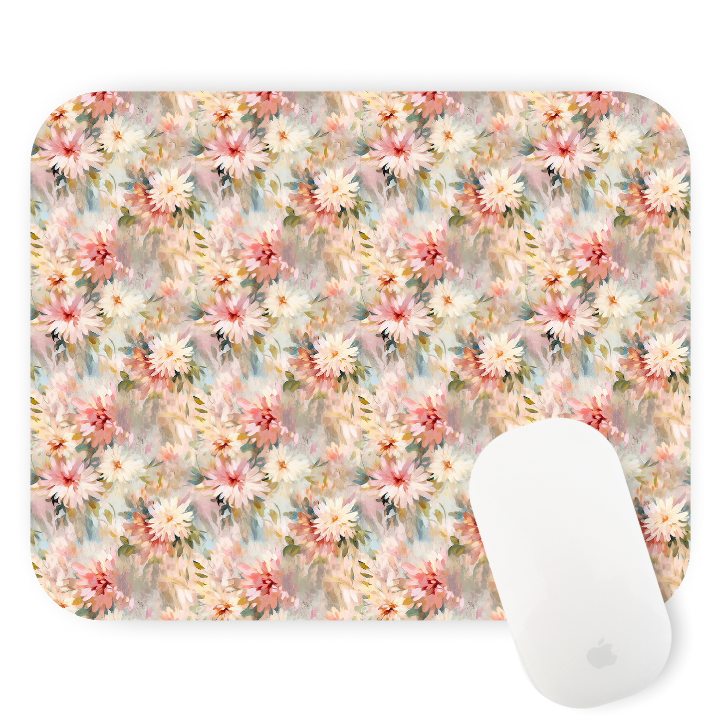 Delicate Blooms Mouse Pad