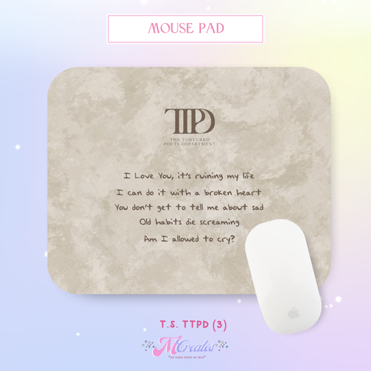 T.S. TTPD (3) Mouse Pad