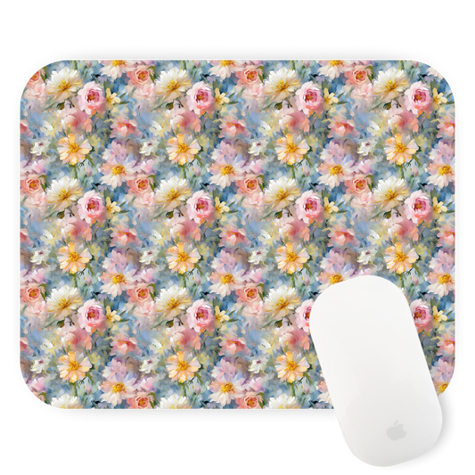 Rosy Radiance Mouse Pad