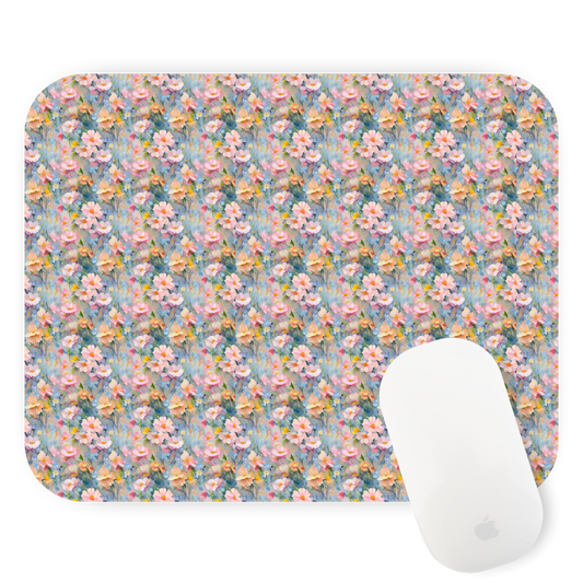 Cotton Candy Blooms Mouse Pad