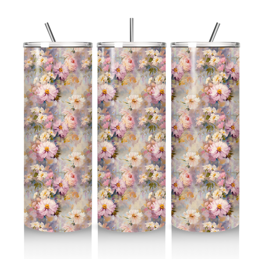 Lilac Whisper Skinny Tumbler