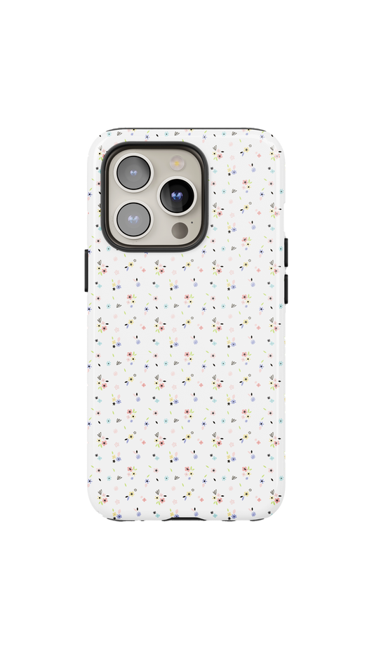 Calico Flowers Tough Phone Case