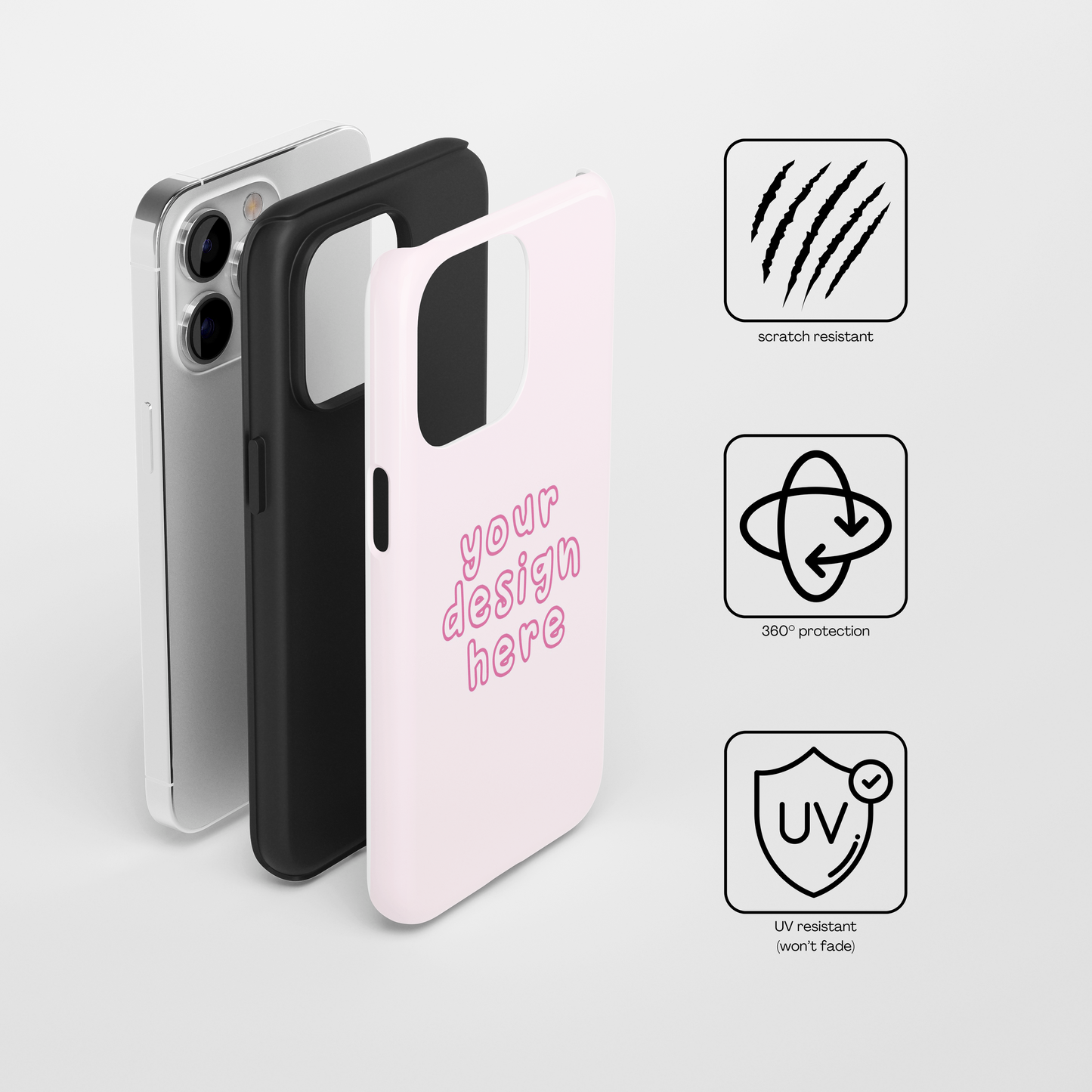 Your Own Design Tough Phone Case