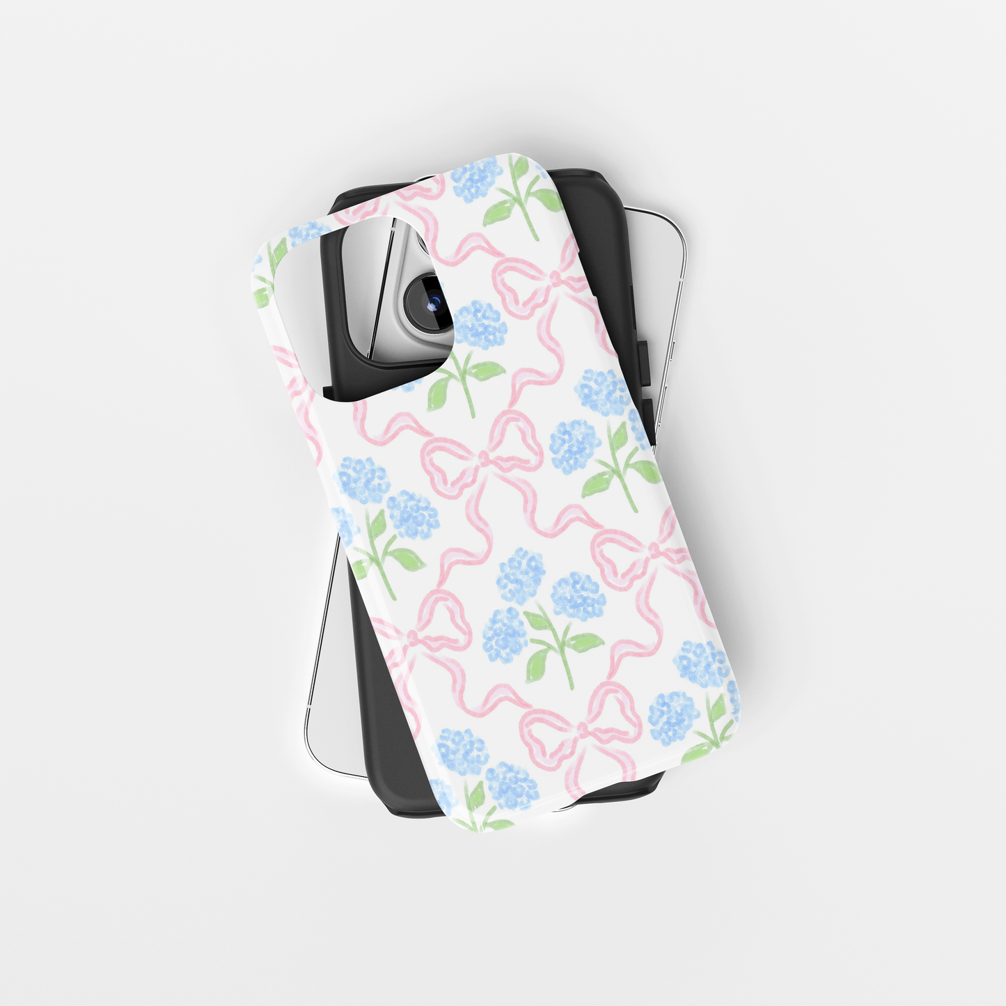 Coquette Hydrangea Tough Phone Case