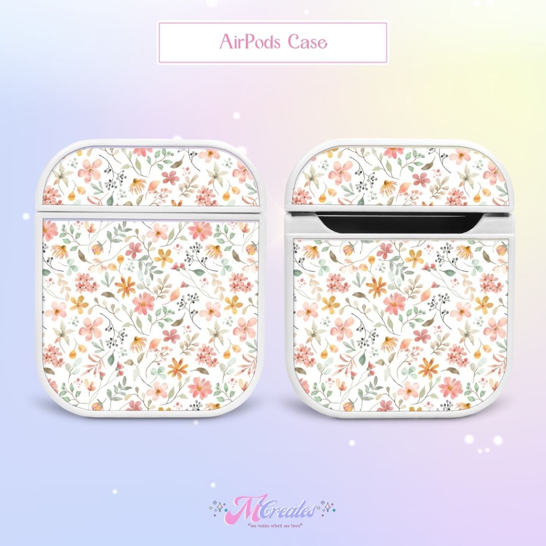 Dainty Flowers AirPods Case